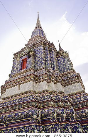 Pra-chetupon chrám Bangkok Thajsko