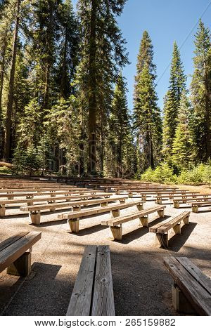 Amplitheater In Dorst Creek Campground In Sequoia National Park, California