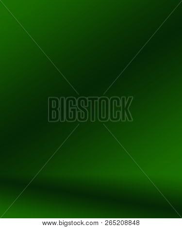 Abstract Blur Empty Green Gradient Studio Well Use As Background, Website Template, Frame, Business 