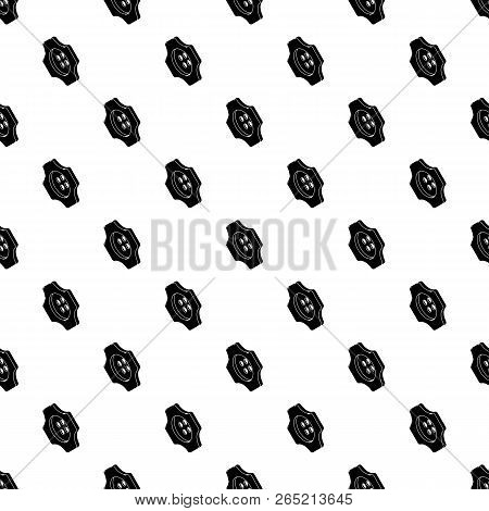 Cogwheel Clothes Button Pattern Vector Seamless Repeating For Any Web Design