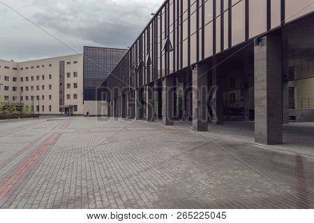 Novosibirsk, Russia, July 12, 2017: New Building Of Novosibirsk State University