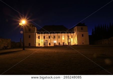 Small Citadel In Vidnava City At Czech Republic
