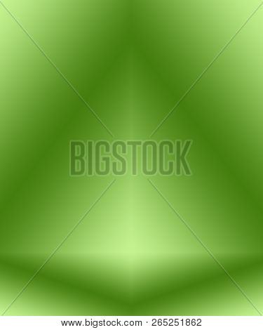 Abstract Blur Empty Green Gradient Studio Well Use As Background, Website Template, Frame, Business 