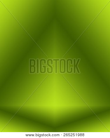 Abstract Blur Empty Green Gradient Studio Well Use As Background, Website Template, Frame, Business 