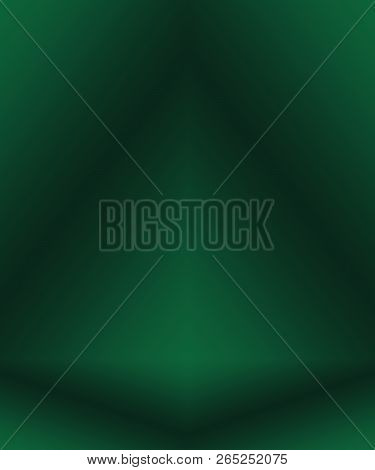 Abstract Blur Empty Green Gradient Studio Well Use As Background, Website Template, Frame, Business 