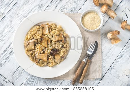 Risotto With Porcini Mushrooms