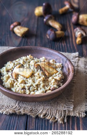 Risotto With Porcini Mushrooms