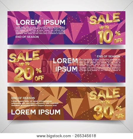 Sale Tags Discount Abstract Geometric Diagonal Concept