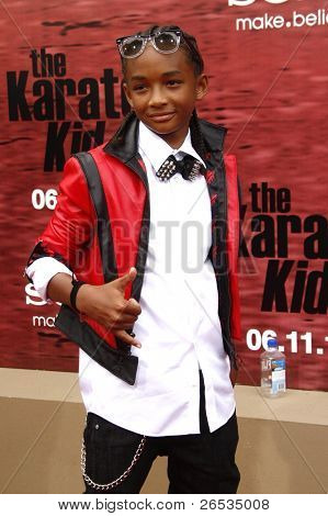 LOS ANGELES - 7. juni: Jaden Smith til premieren på 'The Karate Kid