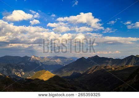 Sunset In The Carnic Alps, Friuli Venezia-giulia, Italy