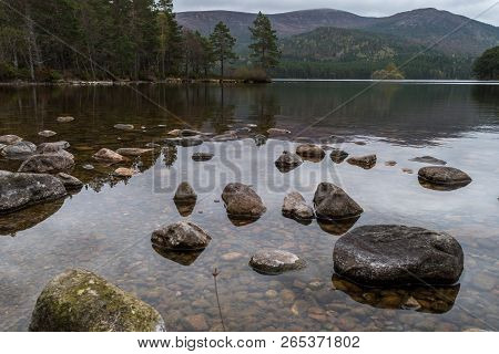 Loch An Eilein Near Aviemore Landscape Shots Of A Relaxing Scene Or Walking For Pure Air