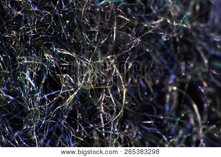 Macro Backgrounds Of Natural And Artificial Fabric