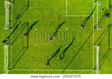 Aerial View From The Sport Center Of Horst Of The Netherlands