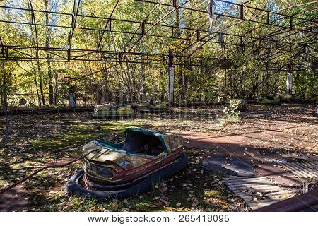 Abandoned Rust Attraction In Chornobyl Zone