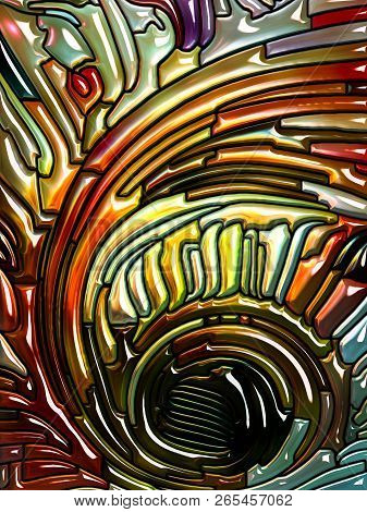 Advance Of Iridescent Glass