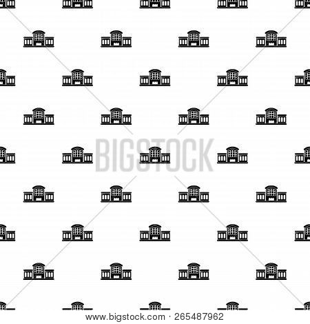 Railway Station Pattern Seamless Repeating For Any Web Design