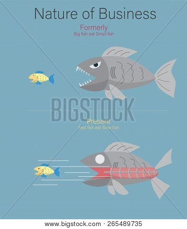 Nature Of Business Big Fish Small Fish
Big Fish Eat Small Fish.
Fast Eat Slow.