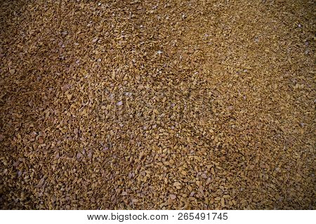 Granules Of Rape Cakes In The Agricultural Factory For The Production Of Rapeseed Oil.
