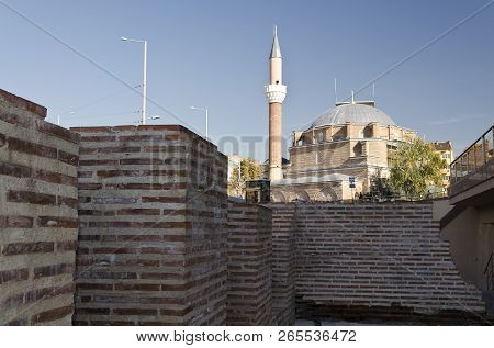 Banya Bashi Mosque In Sofia In Bulgaria