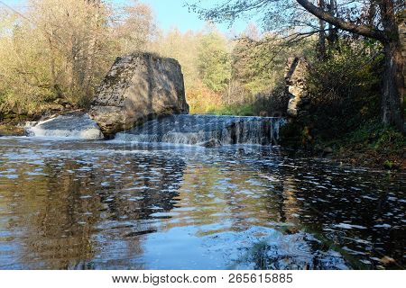 The Ruins Of The Old Mill, Fall River