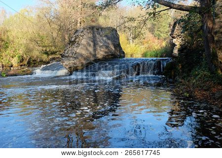 The Ruins Of The Old Mill, Fall River