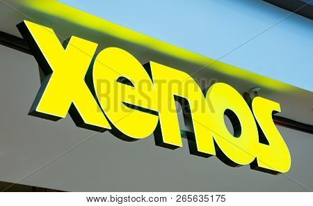 Wetzlar, Germany August 29 2017: Sign Of Xenos Chain Shop With Household Items, Interior Decorations