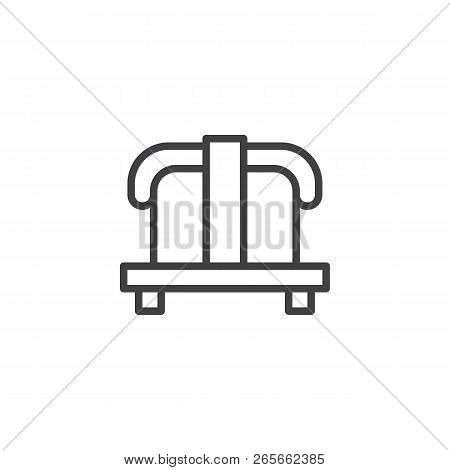 Nigari Sushi Roll Outline Icon. Linear Style Sign For Mobile Concept And Web Design. Asian Food Simp