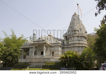 A View Of Jain Temple At Agarkar Road At Pune, India