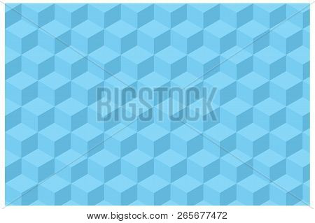 Illustration Of Abstract Pattern Isometric, Vector Illustration