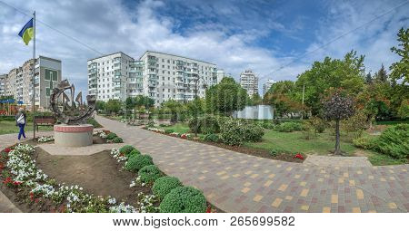 Garden Of Forged Sculptures In Yuzhny City, Ukraine