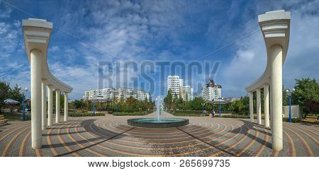 Seaside Park In Yuzhny City, Ukraine