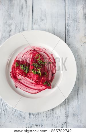 Scaloppini - Chicken With Beetroot Sauce