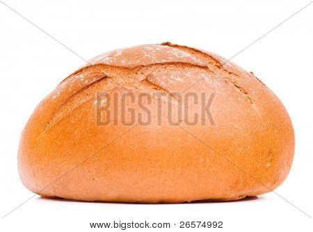 Vers brood van de tarwe. Geïsoleerd op witte achtergrond