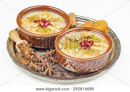 The Oldest Dessert In The World,asure Or Ashura(noah Pudding)traditional Dessert To Serve On The 10T