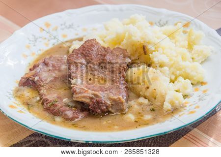 Polish Traditional Beef Cutlets Knows In Poland As Bitki Wolowe.