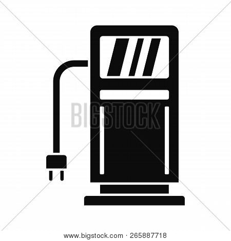 Electric Recharge Station Icon. Simple Illustration Of Electric Recharge Station Icon For Web Design