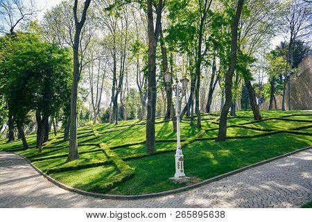 Gulhane Park Is A Historical Urban Park In  Istanbul, Turkey.