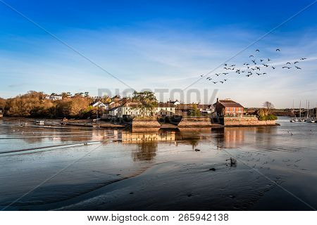 Scenic View Of The Harbor Of Kinsale In Ireland