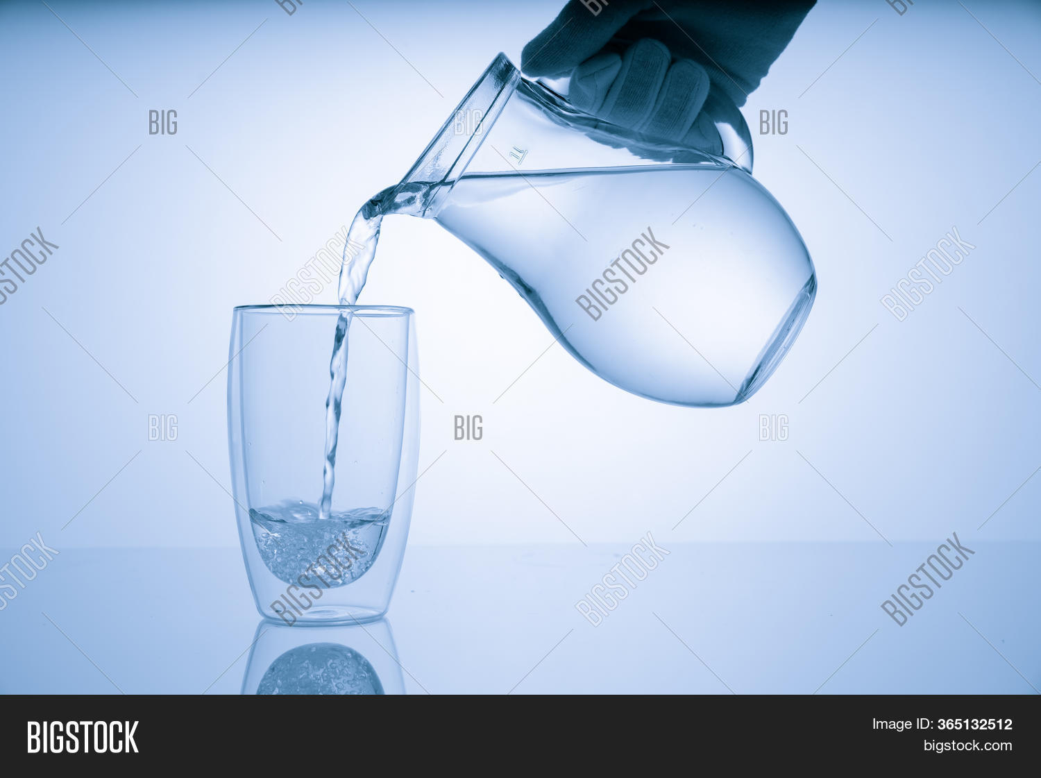 Pitcher Drinking Water Image & Photo (Free Trial) Bigstock