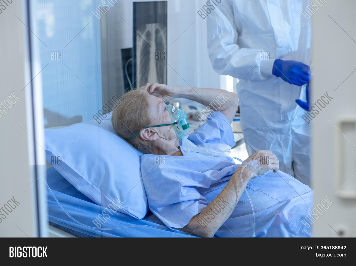 Old Female Patients Image & Photo (Free Trial) Bigstock