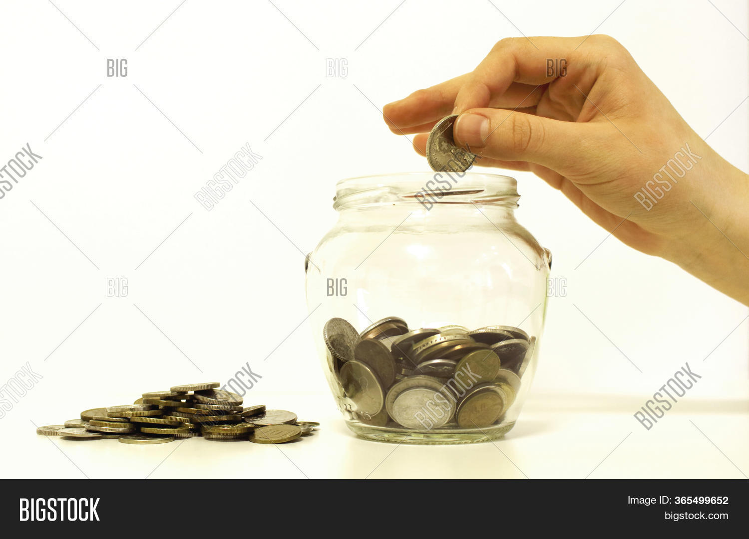 Hand Drops Money. Image & Photo (Free Trial) Bigstock
