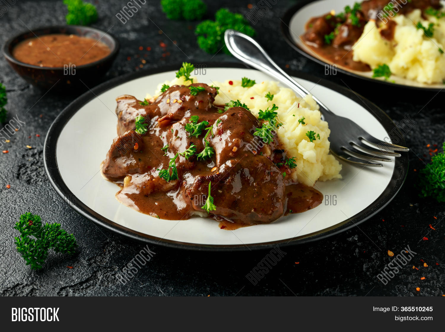 Fried Liver Gravy Image & Photo (Free Trial) Bigstock