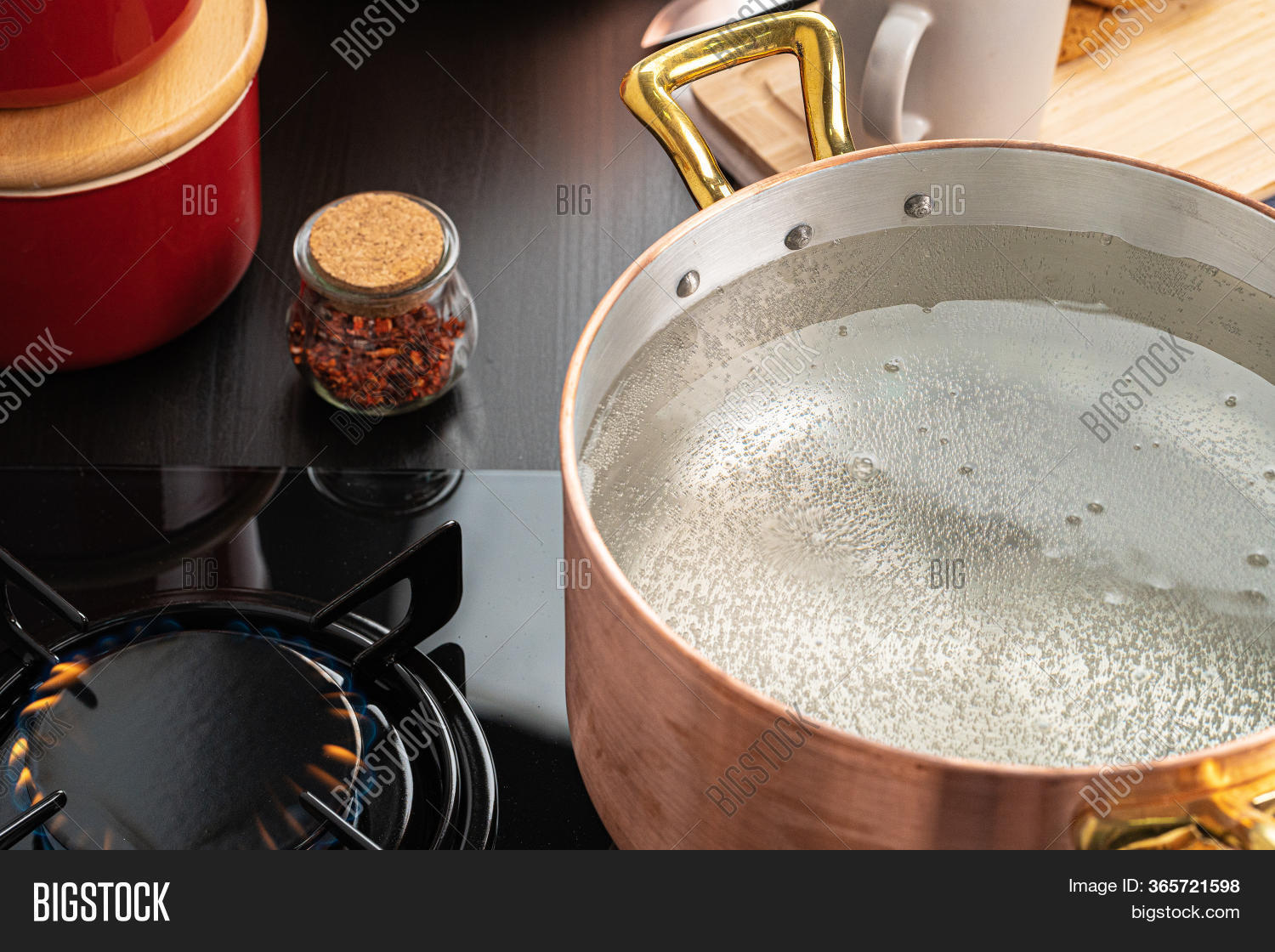 Copper Pot Boiling Image & Photo (Free Trial) Bigstock