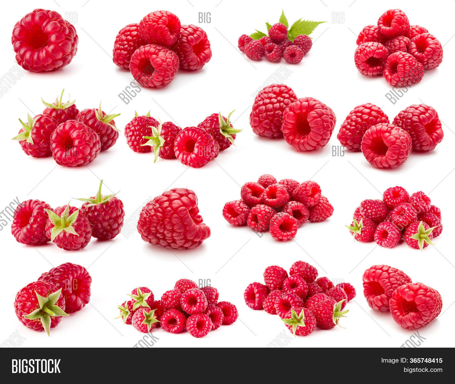 Raspberry Isolated On Image & Photo (Free Trial) | Bigstock