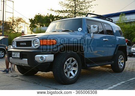 Quezon City, Ph - Apr 13 - Toyota Fj Cruiser At Rev Up Car Show On April 13, 2019 In Quezon City, Ph