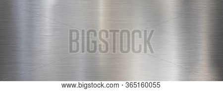 Fine metal brushed wide steel or aluminum textured background