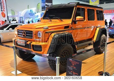 Pasay, Ph - May 25 - Mercedes Benz G500 At 25th Trans Sport Show On May 25, 2019 In Pasay, Philippin