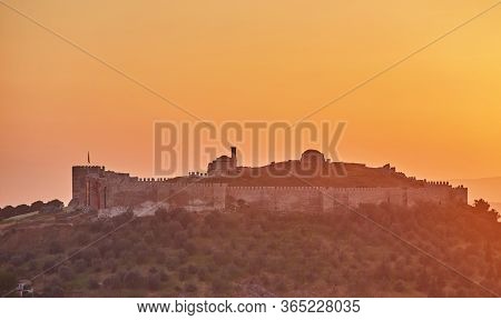 Historical Selcuk Castle. Royal Tombs. At Selcuk