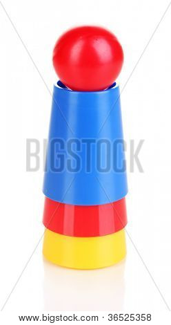 Tryllekunstner sæt isolerede hvid