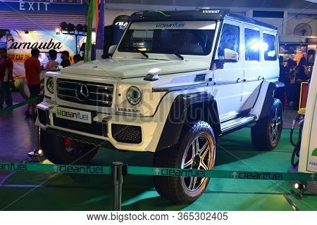 Pasay, Ph - Apr 7 - Mercedes Benz Brabus G500 At Manila International Auto Show On April 7, 2019 In 